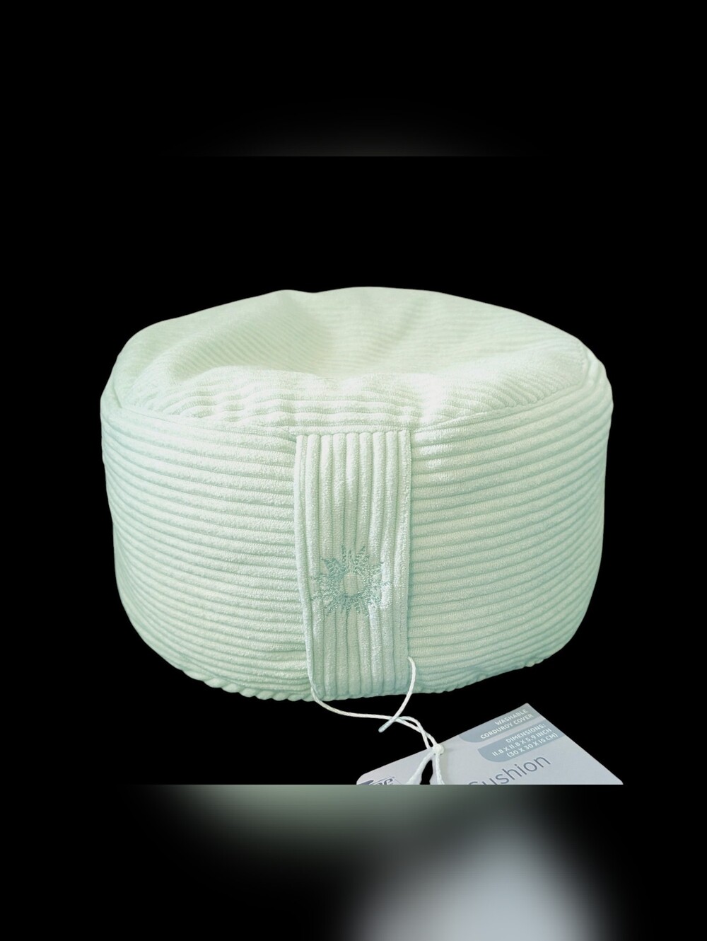 Crane Yoga Cushion - Mint Green